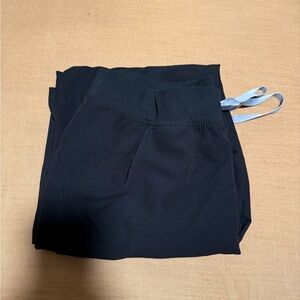 Figs Black Cargo Scrubs